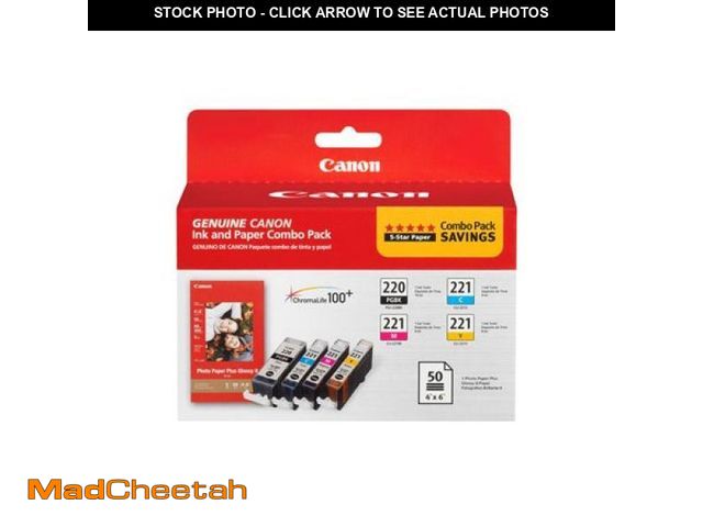 Lot 74-12421403 - Canon PGI-220/CLI-221 Combo Pack - UNUSED