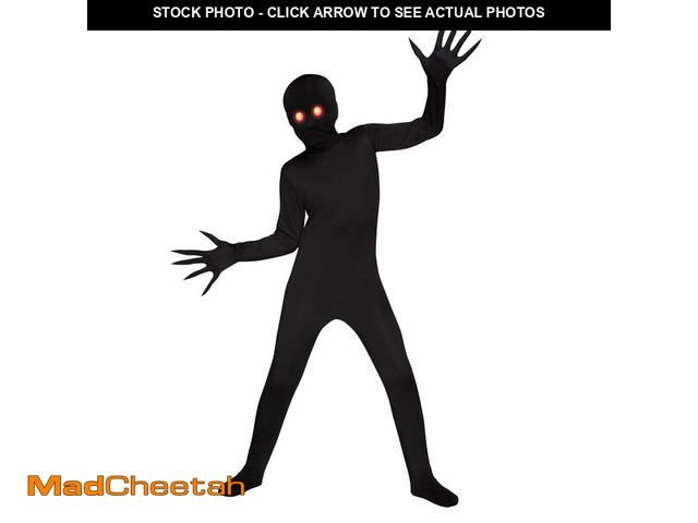 Lot 74-12972310 - Fun World Fade Eye Skin Suit Child Costume, Large - USED