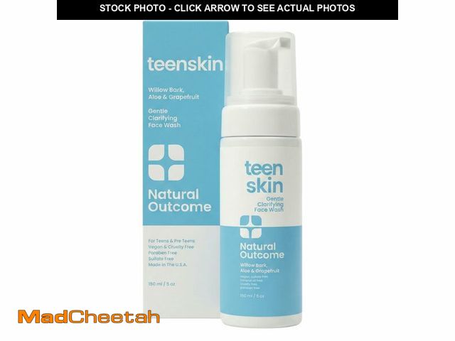 Lot 74-14383326 - natural outcome Teen Skin Face Wash | Gentle Foaming Daily Boys &amp; Girls Facial Cleanser Lotion |...