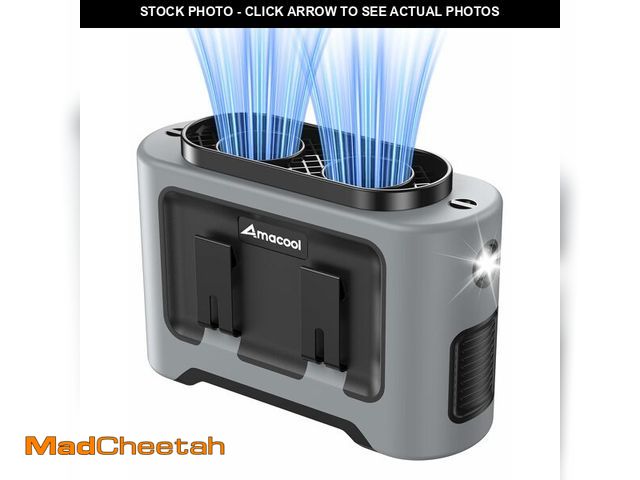 Lot 74-14206023 - AMACOOL 14500mAh Portable Waist Fan, Strong Wind Power for Full Body Cooling Shirt Fan, 5 Speed Wear...