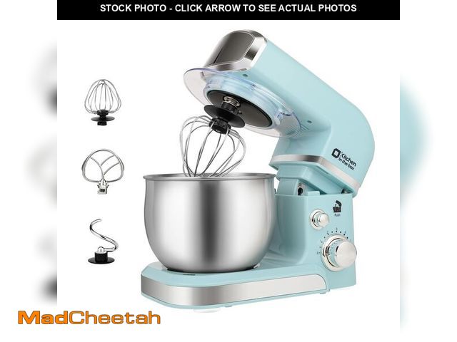 Lot 74-12713759 - Kitchen in the box Stand Mixer,3.2Qt Small Electric Food Mixer,6 Speeds Portable Lightweight Kitchen...
