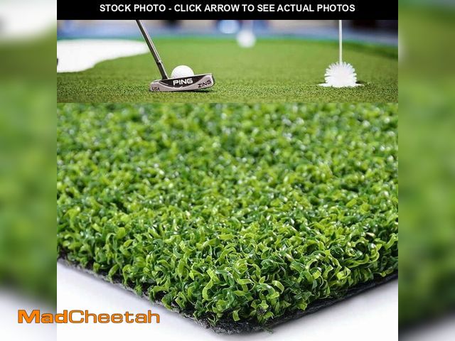 Lot 74-14435734 - Fas Home Golf Putting Green Turf 11FTX26FT, 0.47" Multi-use Artificial Grass Rug Indoor/Outdoor Carp...