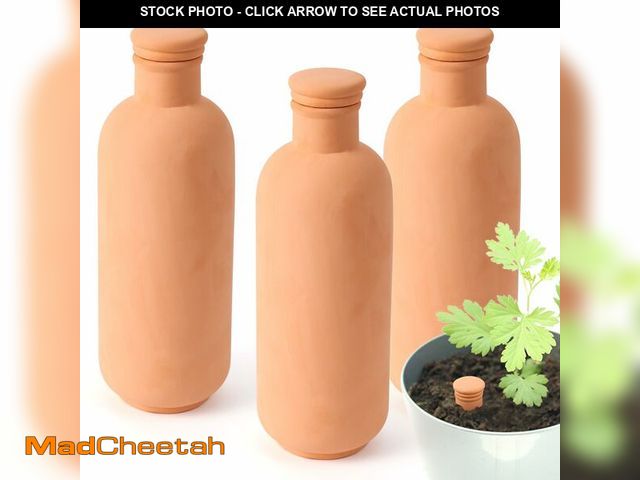 Lot 74-14210933 - Lovely Ran 3pcs Ollas 10Ãâ3.5Ãâ3.5inch Terracotta Watering Pots Self Watering Planter Watering...