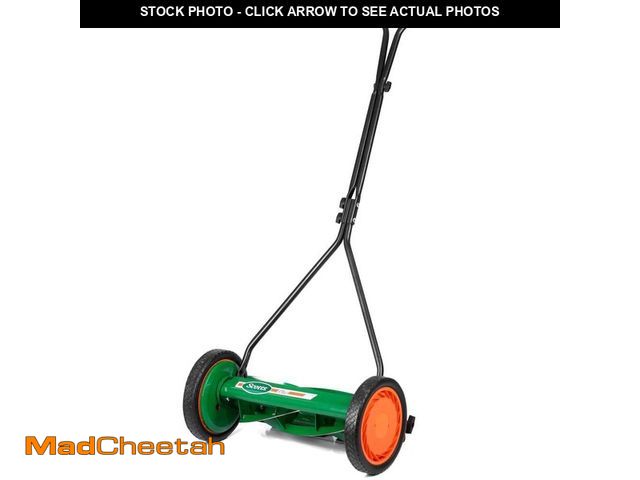 Lot 74-14441377 - Scotts Scott's 16 in. Manual Walk Behind Push Reel Lawn Mower 415-16S - UNUSED