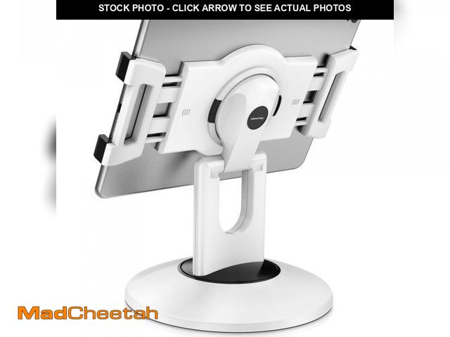Lot 74-12302916 - AboveTEK Retail Kiosk iPad Stand, 360ÃÂ° Rotating Commercial POS Tablet Stand, Fits 6"-13" (Screens...