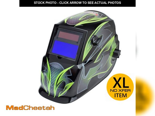 Lot 74-13796343 - Lincoln Electric Auto-Darkening Welding Helmet with Variable Shade Lens No. 9-13 (1.73 x 3.82 in. Vi...