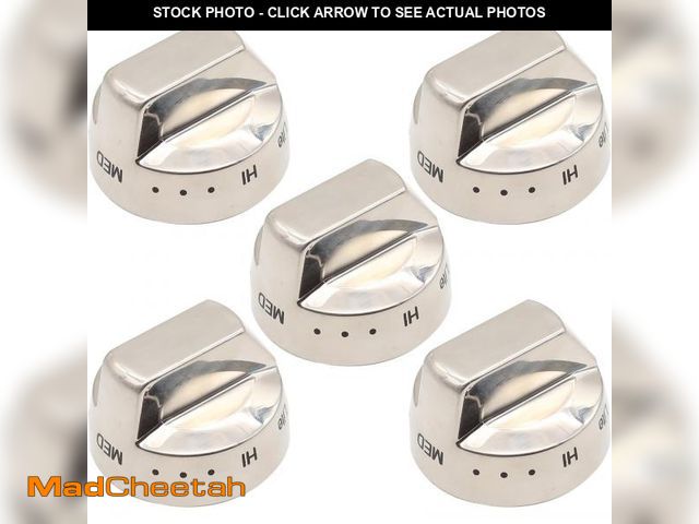 Lot 74-12441953 - SanilParts New DG94-00945A Range Oven Stove Knob, Burner Control Dial Knob, Compatible with Samsung ...