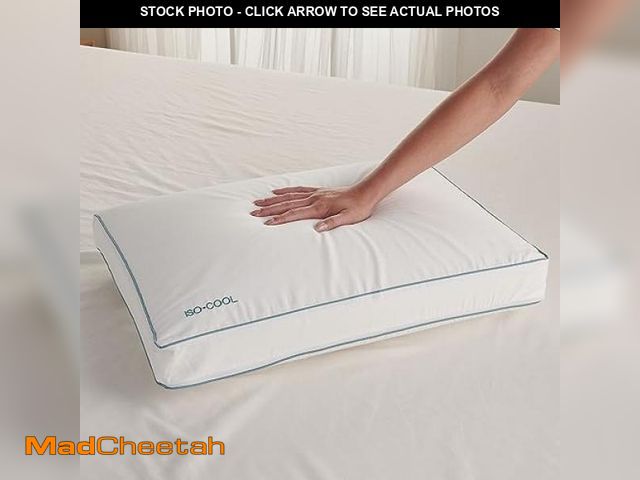 Lot 74-12400118 - SleepBetter Iso-Cool Foam Pillow, 1 Count (Pack of 1), Serene Side Sleeper - UNUSED