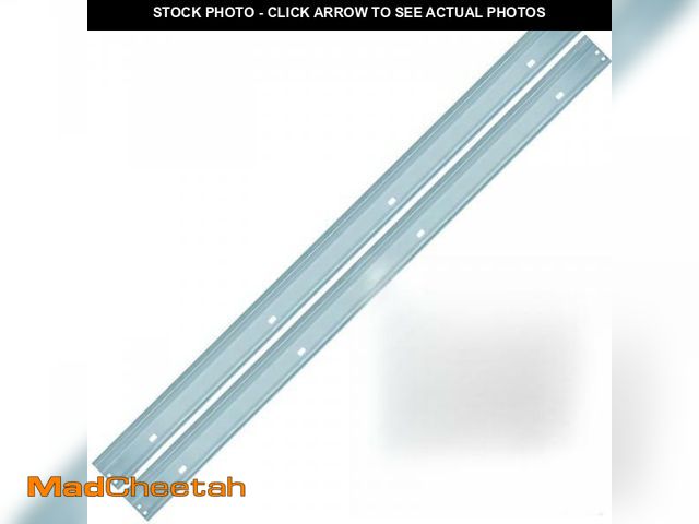 Lot 74-12414349 - LAJIAOZ Garage Door Vertical Track for 3Ã¢â¬Â Rollers, Heavy-Duty Galvanized Steel Rails Ã¢â¬â ...