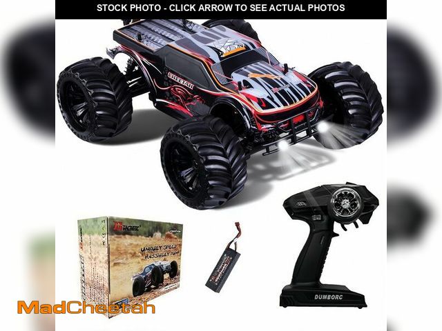 Lot 74-12903202 - JLBRACINGRC 1/10 Brushless RC Car for Adults,Fast 50+ mph High Speed RTR RC Truck, 4WD Offroad Monst...