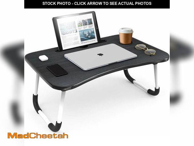 Lot 74-13836028 - Laptop Bed Tray Table, Adjustable Laptop Stand, Portable Lap Desks with Foldable Legs, Reading Desk ...