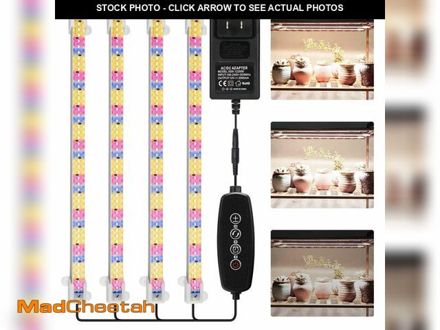 Lot 74-12605661 - Mosthink Grow Lights Full Spectrum, LED Grow Lights Strips for Indoor Plants,Plant Lights with Auto ...