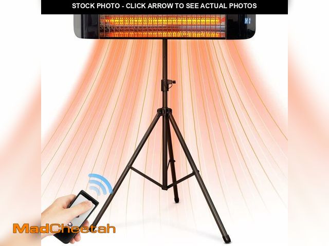 Lot 74-14204531 - Paraheeter Electric Outdoor Heater, Infrared Patio Heater for Outdoor/Indoor Use, Wall Mounted/Ceili...