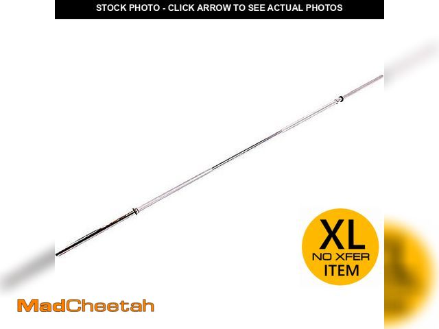 Lot 74-11400735 - CAP Barbell 1-Inch Standard Weight Bar  Assorted Lengths 84-Inch - UNUSED