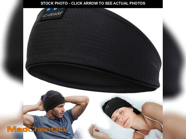Lot 74-14061503 - LC-dolida Sleep Headphones Headband Bluetooth 5.4, Headband Earphones Wireless with USB C Charge Por...
