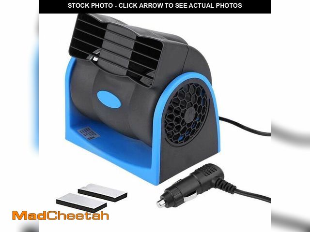 Lot 74-12437176 - HITOPTY Car Fans, Electric Air Fan for 12V Vehicle, Sedans, Auto, RV Driver Passenger - UNUSED