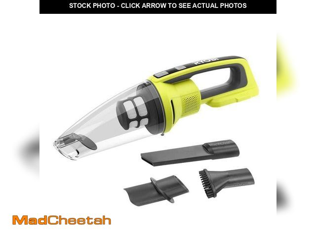 Lot 74-12558143 - RYOBI ONE+ 18V Cordless Performance Hand Vacuum (Tool only) - UNUSED