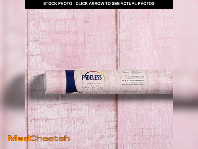 Lot 74-12396631 - Fadeless Schoolgirl Style Bulletin Board Paper, Southern Charm in Pink, 47.25" x 12', 1 Roll - UNUSE...