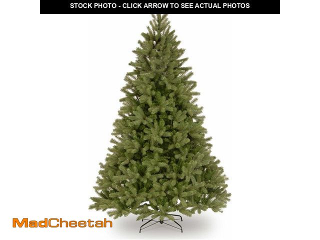 Lot 74-13419057 - National Tree Company 7.5 ft Unlit Downswept Douglas Fir Artificial Christmas Tree, 1,867 Tips, Incl...