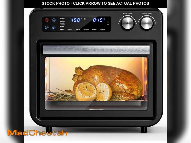 Lot 74-13054763 - 26QT Air Fryer Oven,Oil-Less Digital Touchscreen Toaster Oven with 10-in-1 Multi Function&amp;Custom...
