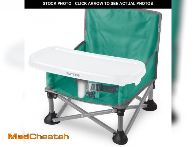 Lot 74-12221042 - Summer by Bright Starts Pop 'N Sit Portable Booster Chair, Floor Seat, Indoor/Outdoor Use, Compact F...