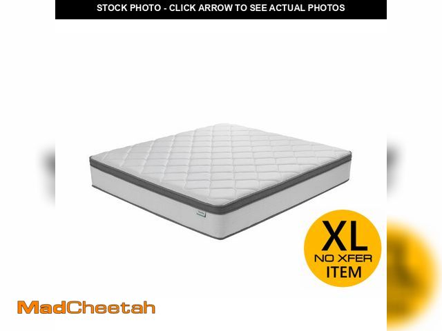 Lot 74-12630163 - Novilla Full Size Mattress, 12 Inch Hybrid Mattress Full with Comfort Foam, Innerspring Mattresses i...
