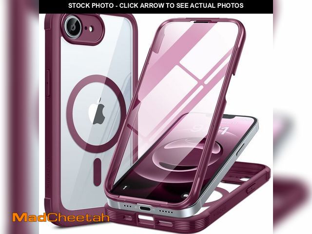 Lot 74-14429336 - Miracase for iPhone 17e Case &amp; iPhone 16e Case, Full-Body Phone with Built-in Glass Screen Prote...