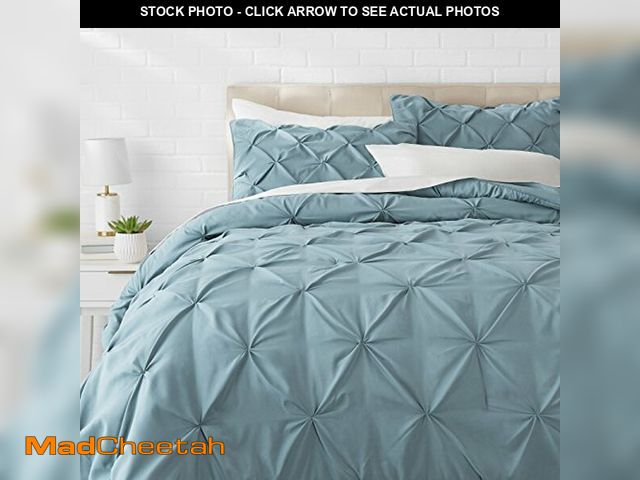 Lot 74-12543867 - Basics Soft, Lightweight Queen Size Comforter Sets, All-Season Down-Alternative 3-Piece Bedding Set,...
