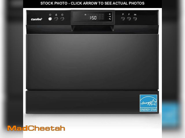 Lot 74-12894684 - COMFEEÃ¢â¬ Countertop Dishwasher, Energy Star Portable Dishwasher, 6 Place Settings &amp; 8 Washing...