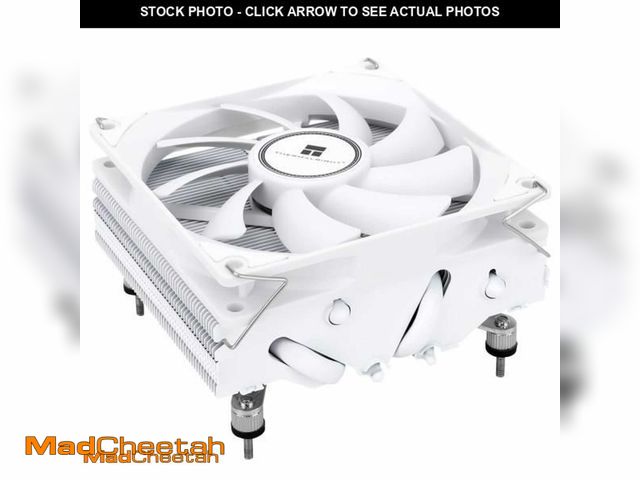 Lot 74-11858685 - Thermalrlght AXP90 X47 White Low Profile CPU Air Cooler, 47mm Height, TL-9015W Slim PWM CPU Fan, AGH...