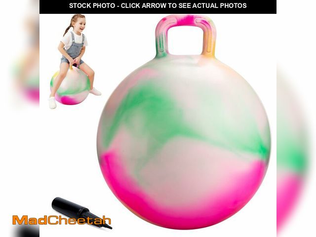 Lot 74-13967609 - ZOOJOY Hopper Ball for Kids, Clouds Hopping Toys, 20 Inch Bouncy Ball with Handle for Boys Girls Age...