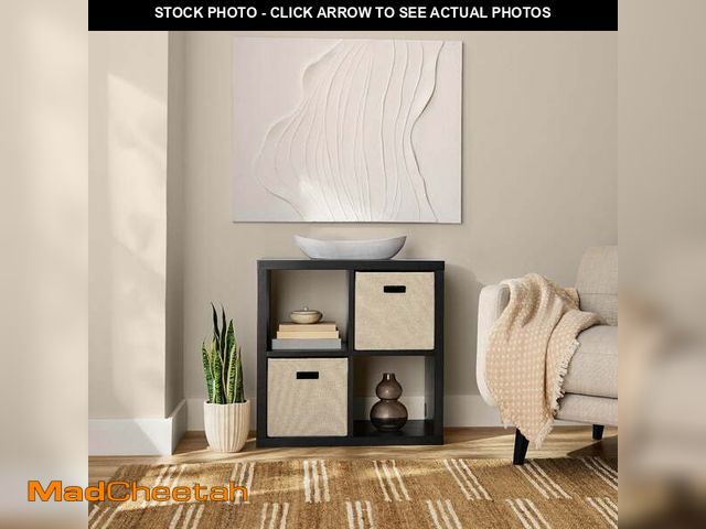 Lot 74-12861994 - Member's Mark 4-Cube Organizer with Storage Bins - UNUSED