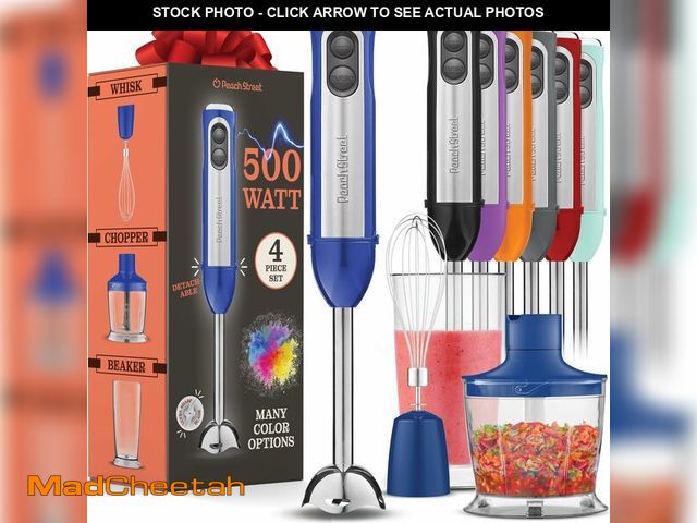 MadCheetah.com - Lot 74-12439851 - Multi-Use Immersion Blender Set ...