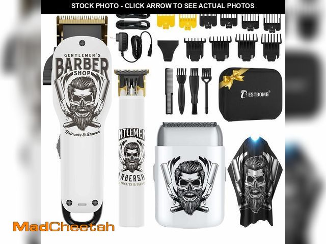 Lot 74-13566866 - BESTBOMGÃÂ® Hair Clippers for Men Professional, Beard Trimmer Kits &amp; Sets, Electric Shavers, Ha...