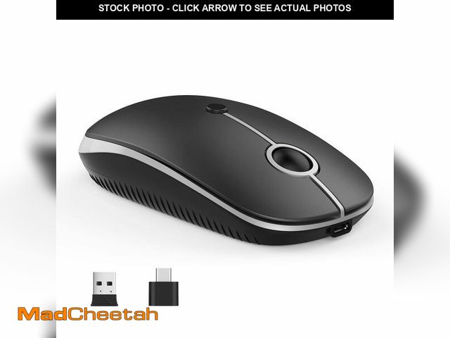 Lot 74-13550047 - VssoPlor Type C Wireless Mouse, USB C MacBook Wireless Mouse Dual Mode Cordless Mice with USB and Ty...