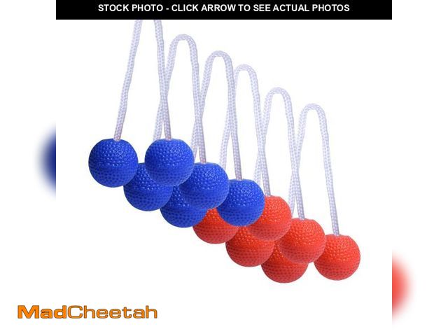 Lot 74-12436657 - GoSports Ladder Toss Bolo Replacement Set - Kid Safe Soft Rubber or Hard Golf Balls - UNUSED