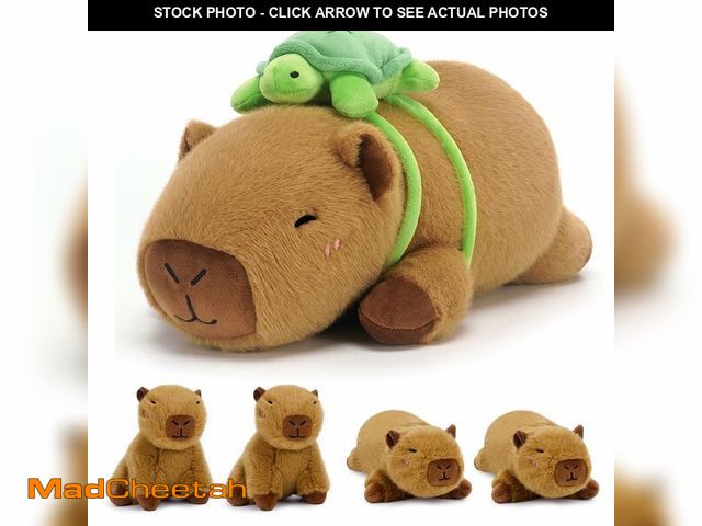 Lot 74-13548649 - SQEQE Capybara Stuffed Animals with Babies Inside, Capybara Plush with Mommy &amp; 4 Babies, Cute Pl...