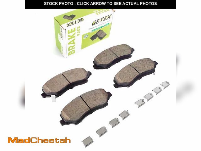 Lot 74-14267315 - Front Ceramic Brake Pads Compatible with Jeep Wrangler JK (2007-2018), Grand Caravan, Town &amp; Cou...