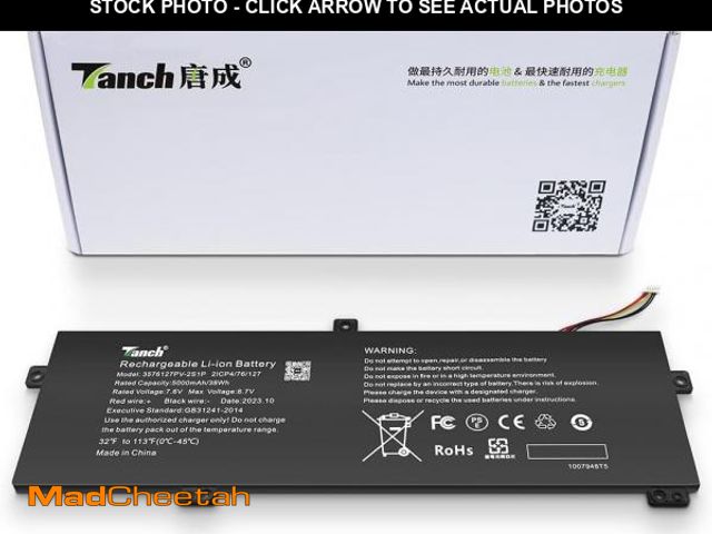 Lot 74-12332398 - Tanch Genuine Laptop Battery U3576127pv-2s1p 5080270P U3576127PV U3576127 H-4886280P 2ICP4/76/127 Re...
