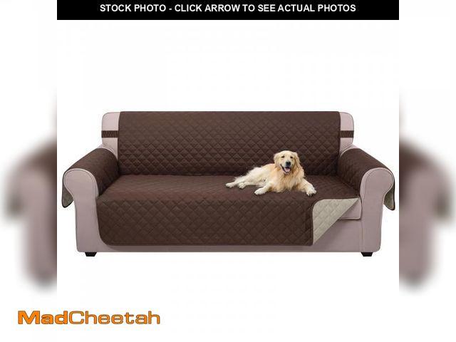 Lot 74-12314520 - U-NICE HOME Large Sofa Cover Reversible Couch Cover for Dogs with Elastic Straps Water Resistant Fur...