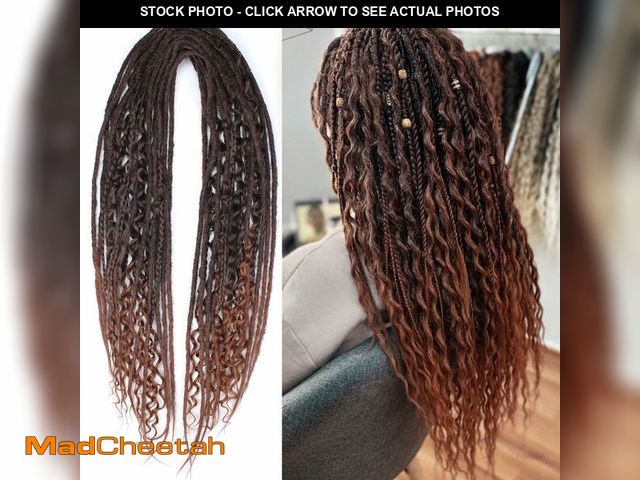 Lot 74-14428291 - KRALER 24 Inch Mixed 3 in 1 DE Dreadlock Extensions(Ombre Auburn) - USED