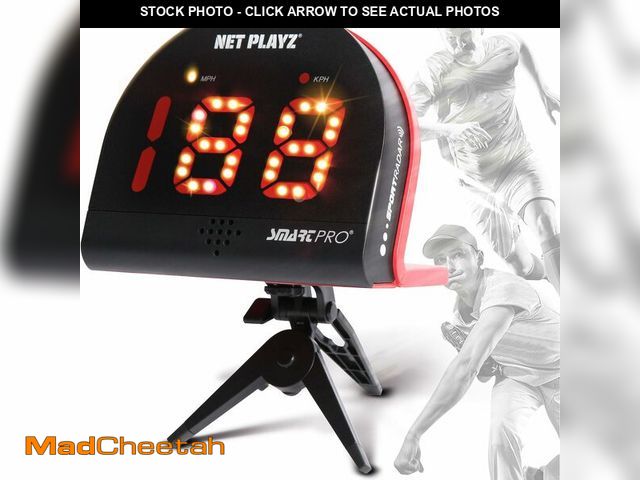 Lot 74-13952742 - NET PLAYZ Speed Radar, Muti-Sports Radar Gun (Hands-Free) Measure Speed Sensors for Baseball Softbal...