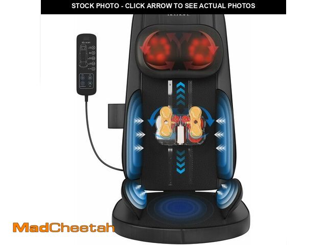 Lot 74-13709242 - (MISSING HARDWARE) belhope Shiatsu Neck and Back Massager with Heat, 4D Kneading Back Massager for P...