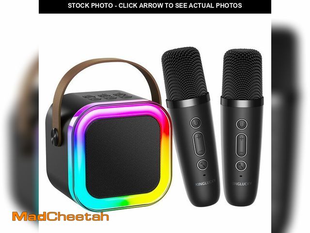 Lot 74-13951371 - Kinglucky Mini Karaoke Machine for Kids, 2025 TOP Birthday Gifts Ideas for 3-12 Year Old Girls, Chri...