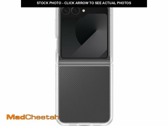 Lot 74-12715677 - OtterBox Galaxy Z Flip6 Thin Flex Series Case - Clear, Ultra-Slim, Hard Case with Soft Edges, 5G and...