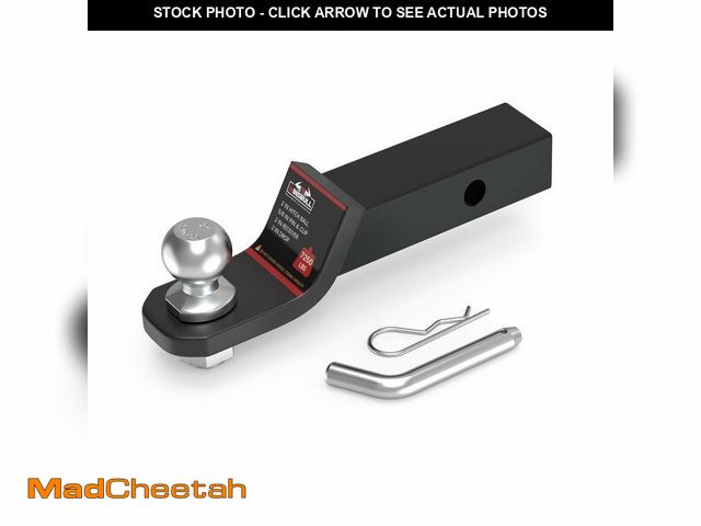 Lot 74-14386833 - WINSBULL 2 Inch Ball Trailer Hitch 2 in Drop Receiver Hitch with 2 in Shank &amp; Hitch Pin for Truc...