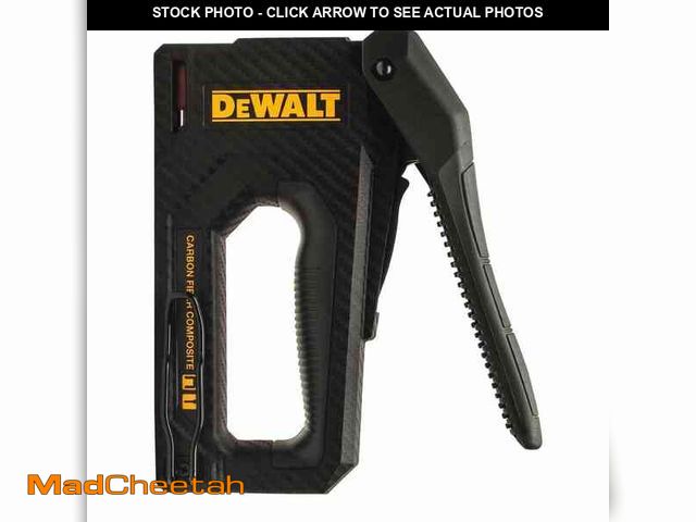 Lot 74-13773469 - DEWALT Carbon Fiber Stapler/Tacker - UNUSED