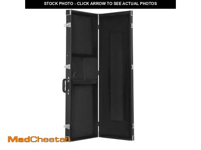 Lot 74-12663965 - SKYSHALO Bass Guitar Hard Case, 48.03 in. Rectangular Guitar Hard Briefcase, With Lock Latch Keys Ha...