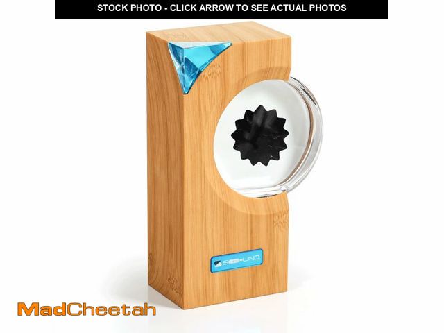 Lot 74-13630287 - sovenomund Dancing Ferrofluid with Music Rhythm, Ferrofluid Speaker Music Mate, Symbiote in a Bottle...