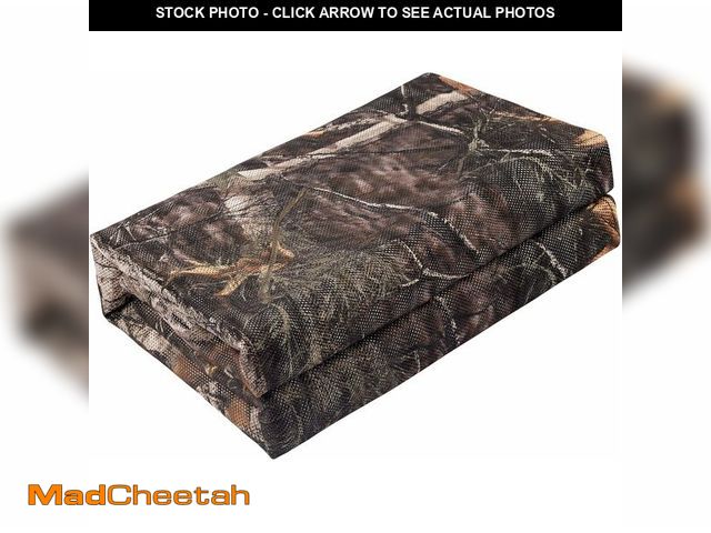 Lot 74-10823851 - GHILEO Camo Burlap, Mesh Fabric Material Camouflage Netting for Hunting Ground Blinds Photography Gr...